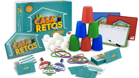 Juego La Casa De Los Retos Bizak  juego de mesa