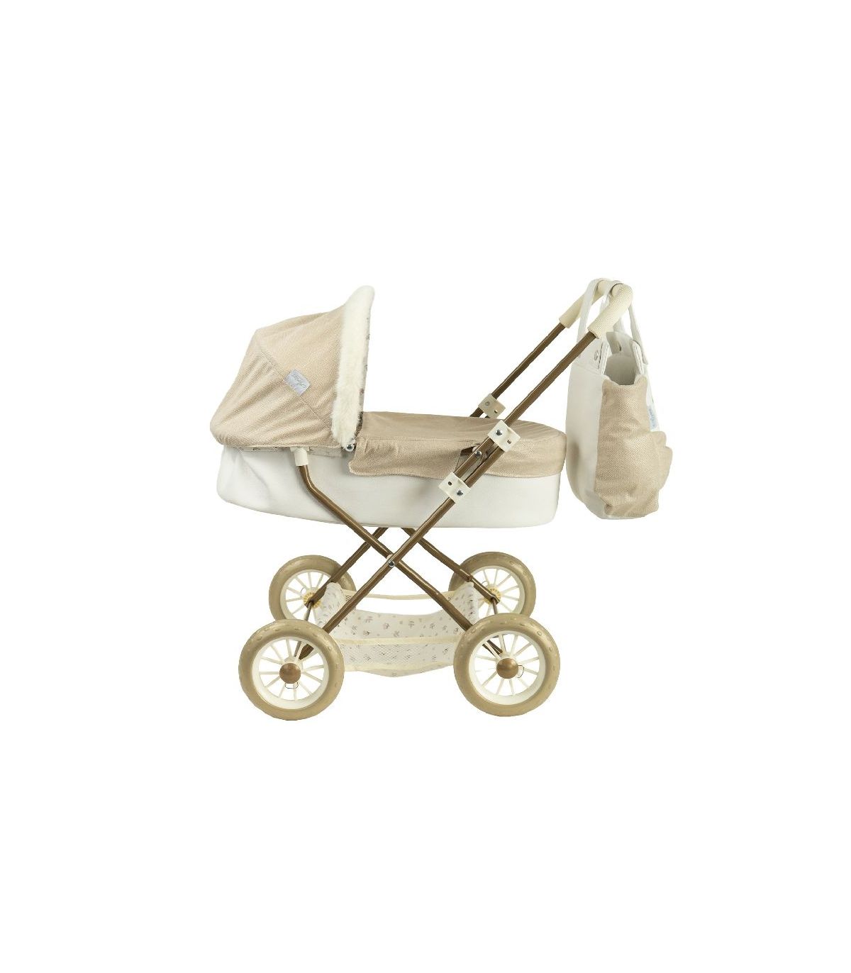 Coche Capota Reborn De Paris para Muñecas 37x56x56 cm | Muñecas Arias
