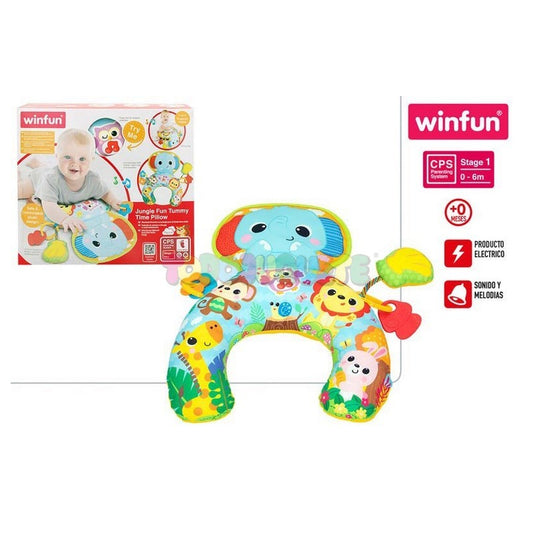 Cojín Musical para Bebé con Sonajeros y Luz Winfun - Estimulación Sensorial y Diversión | SIJU