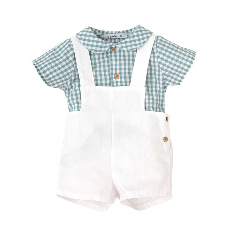 Conjunto Bebé Camisa y Peto BRISA