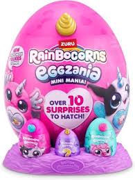 KIT DE JUEGO ZURU RAINBOCORNS EGGZANIA MINI MANIA SURPRISE