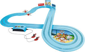 Carrera Paw Patrol Race N Rescue pista para vehículos de juguete De plástico, Pistas de carreras