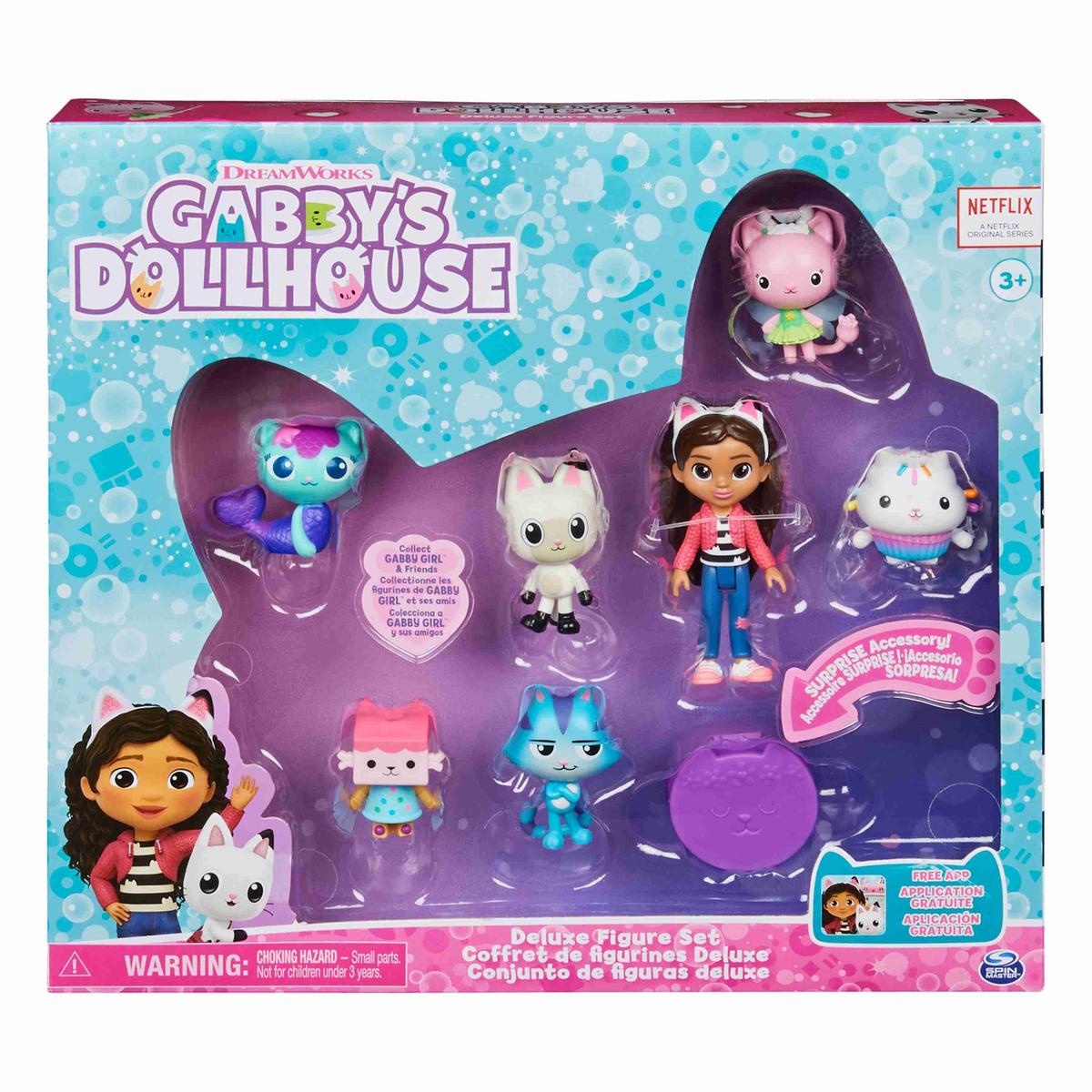 SET DE FIGURAS DELUX GABBY'S DOLLHOUSE