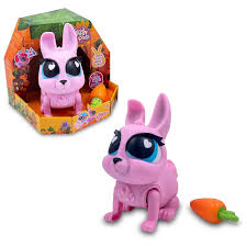 Conejito Interactivo Jiggly Pets Pixie - Mascota Andante y Musical de Famosa