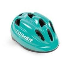 Casco infantil bicicleta de protección turquesa para +4 años 52-56cm TOIMSA