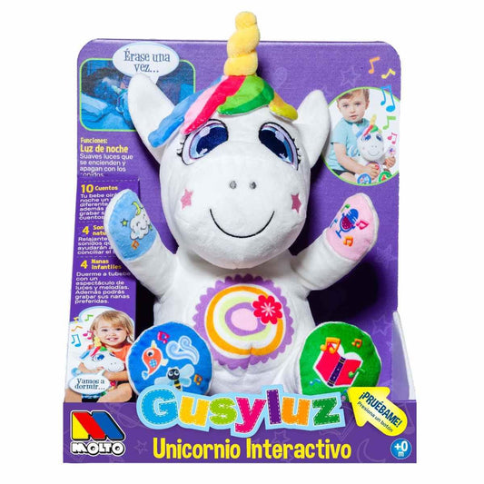 Moltó - Unicornio interactivo Gusi-Luz