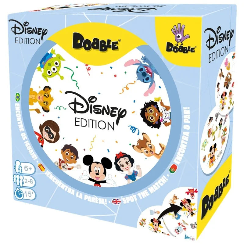 Dobble Disney Edition: Diversión Clásica con un Toque de Magia Disney