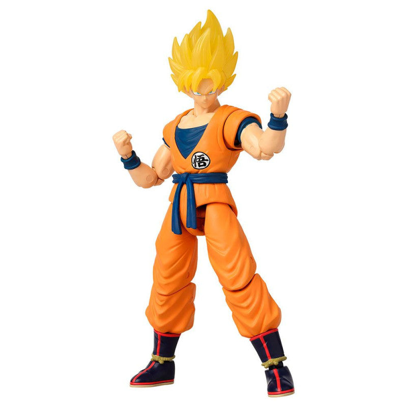 Figura de Acción Super Saiyan Goku Dragon Stars – 17 cm de Pura Energía Saiyan