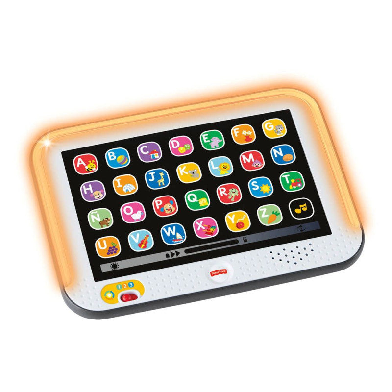 Fisher-Price Ríe y Aprende Mi Primera Tableta Juego Electrónico y Educativo