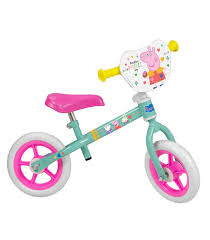 Bicicleta sin ruedines bicicleta estabilidad RIDER BIKE 10" 198 PEPPA PIG TOIMSA