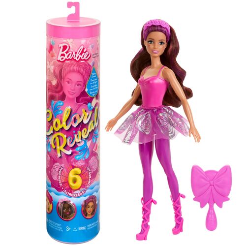 Muñeca Barbie Color Reveal Ballerina con 6 Sorpresas - ¡Descubre el Encanto del Ballet!