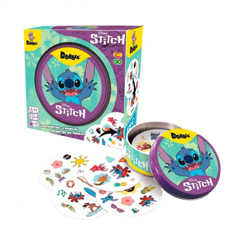 Dobble Disney Stitch: Diversión y Velocidad con un Toque Mágico de Disney