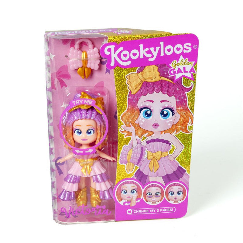 Muñeca KookyLoos Golden Gala: Moda y Diversión en un Solo Click