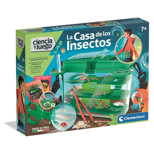 La Casa de los Insectos | Kit de Exploración Infantil 🐞🔍 Clementoni