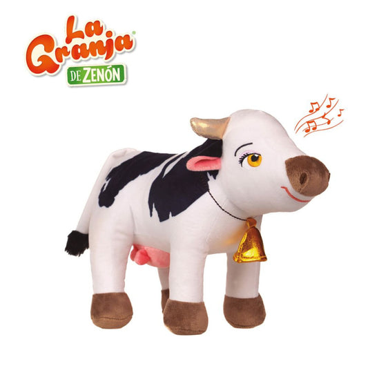 LA GRANJA DE ZENÓN – Peluche Musical Vaca Lola (32 cm) 🐮🎶