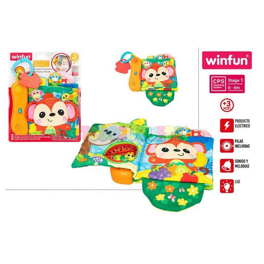 Libro Musical Bebé Textil Winfun