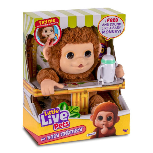 Mi Pequeño Mono - Mascota Interactiva Little Live Pets