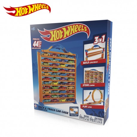 MALETÍN PORTACOCHES HOTWHEELS 3 EN 1