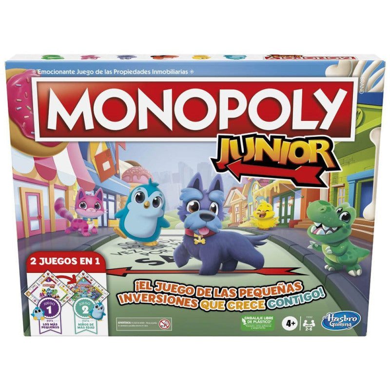 Monopoly Junior 2 Juegos en 1