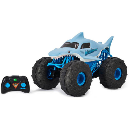 Monster Jam RC Megalodon Storm – Camión Teledirigido Todo Terreno 1:15