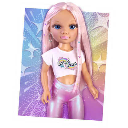 Muñeca Nancy "Un Día de Look Brillante" con Más de 100 Accesorios