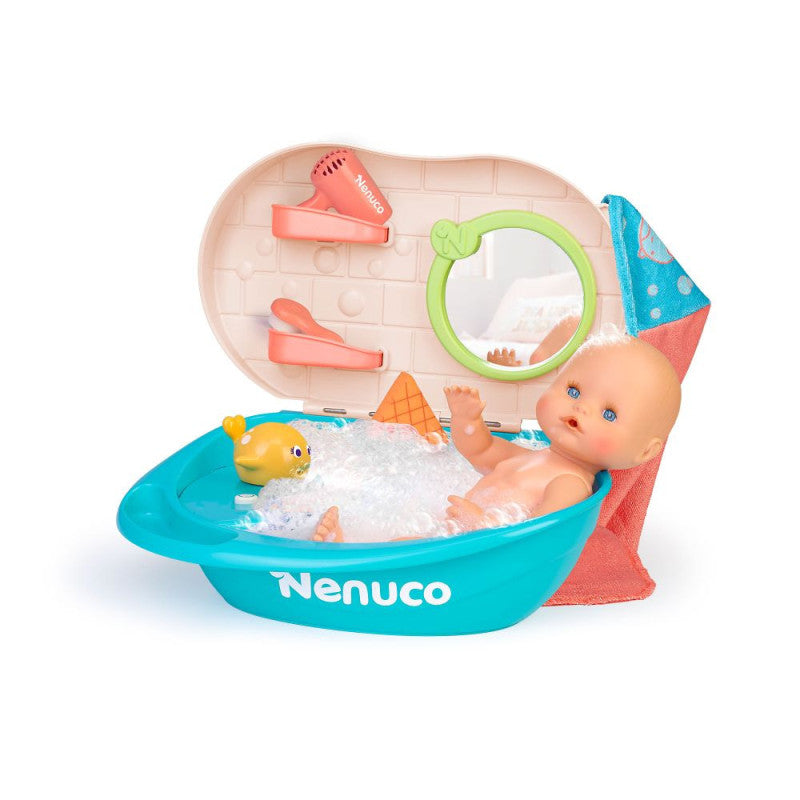 Nenuco Baño de Espuma - Set Interactivo de Baño para Muñecos