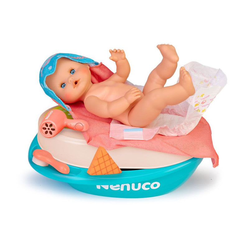 Nenuco Baño de Espuma - Set Interactivo de Baño para Muñecos