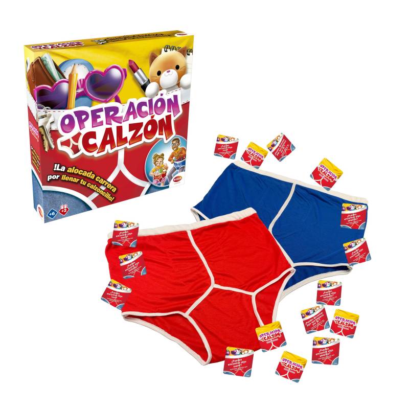 Bizak Operación Calzón Juego de Mesa