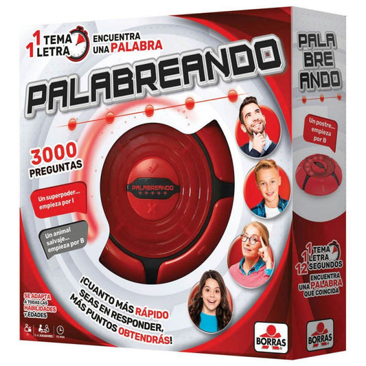 Juego de Mesa "Palabreando" de Educa Borras – Diversión Educativa para Toda la Familia