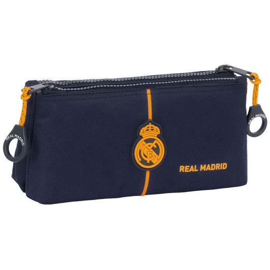 Estuche Real madrid marino Portatodo 2 Equipacion 24/25 Real Madrid doble