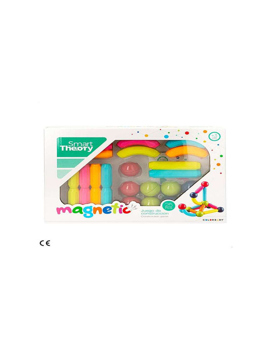PUZZLE MAGNETICO BARRAS 25 PCS Color baby