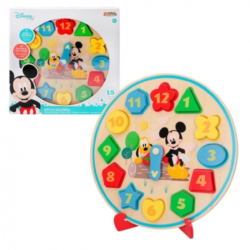 Reloj madrea mickey 30cm