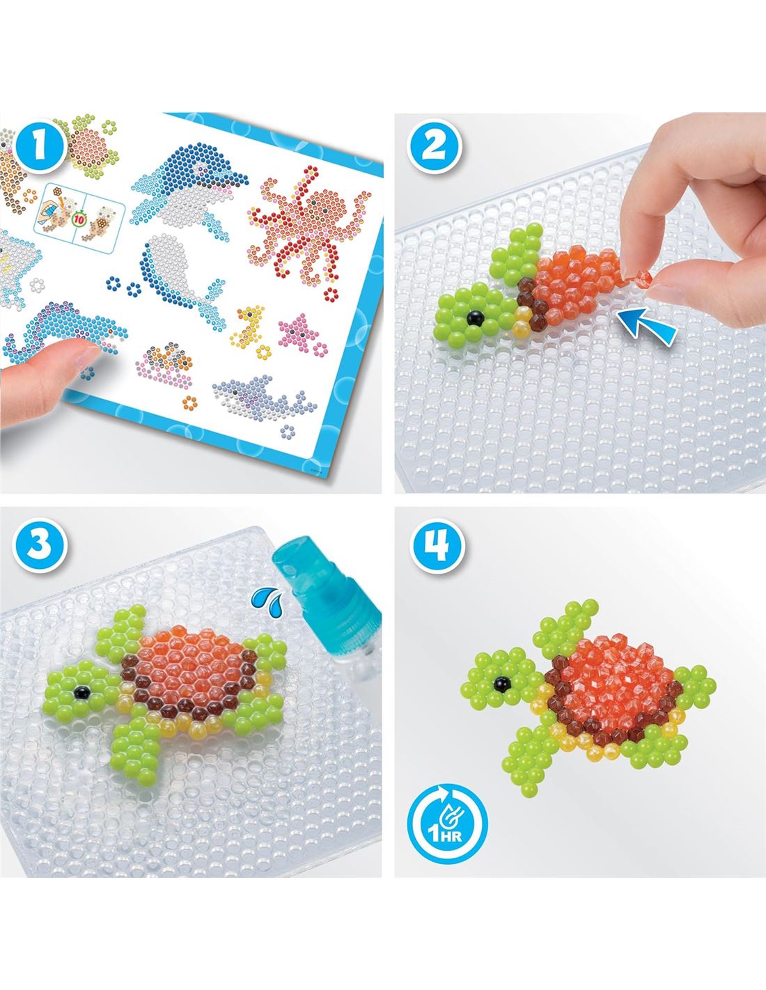 Set Creativo - Aquabeads: Mundo marino