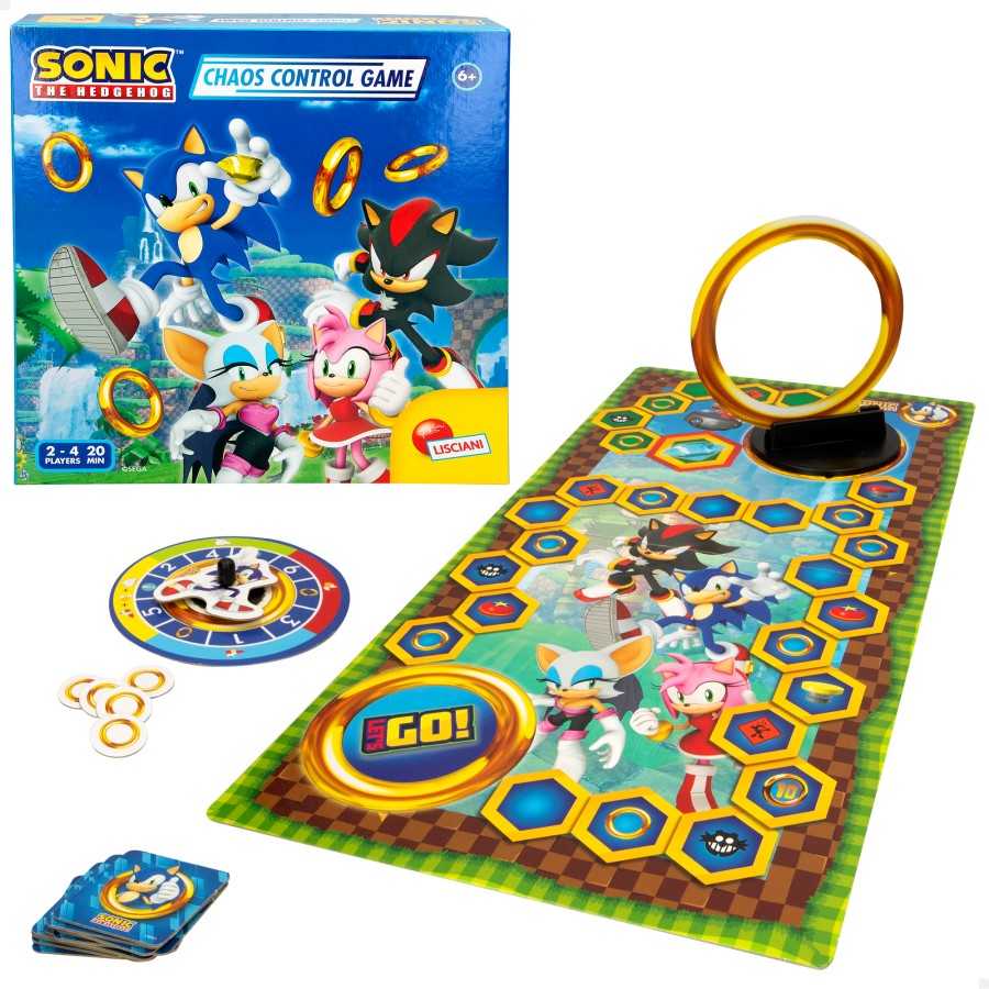 Sonic The Hedgehog Juego de mesa Chaos Control