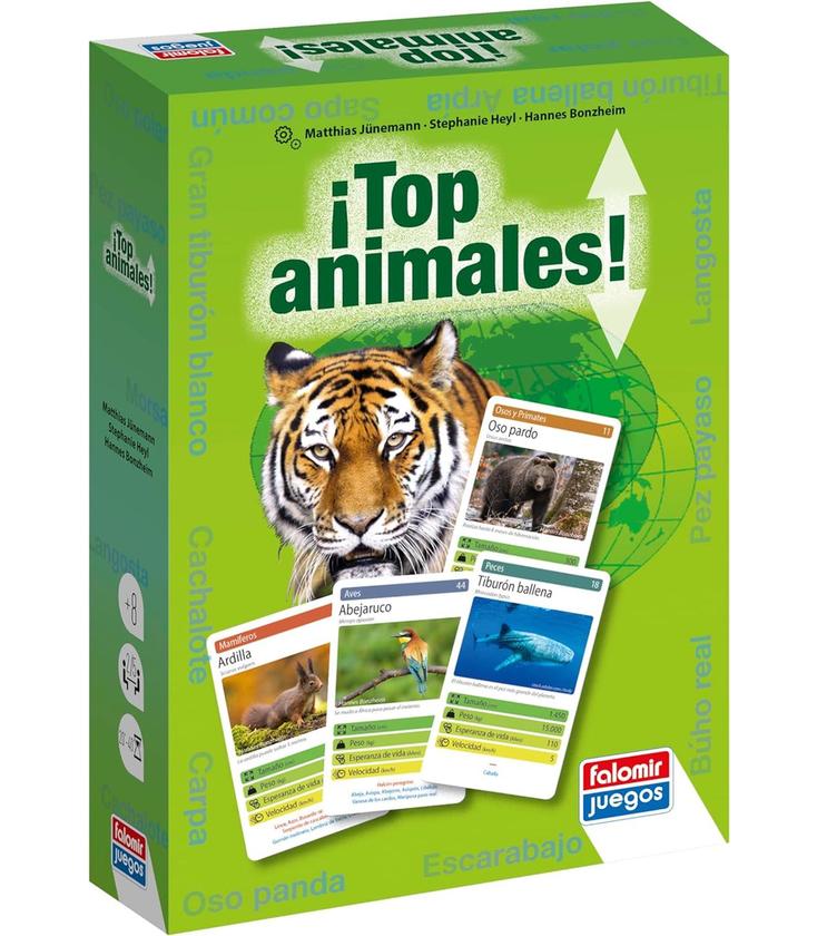 Top Animales: Aprendizaje y Diversión con la Fauna Mundial