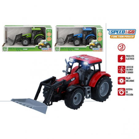 Tractor con sonido speed & go