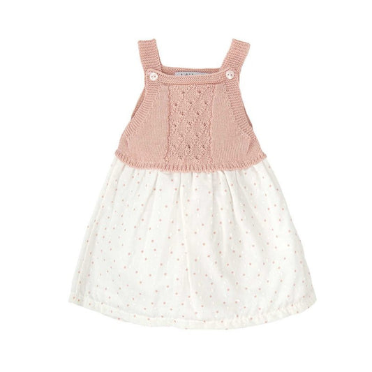 Vestido tirantes punto bebé esperanza babidu
