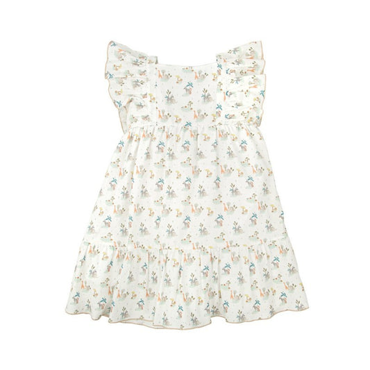 Vestido Niña Volantes Descubrimiento Babidu 2-8 Años | Vestido Verano Estampado