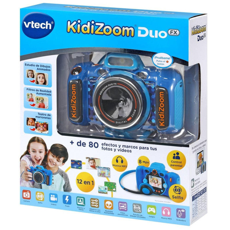 Cámara Infantil VTech Kidizoom Duo FX 12 en 1 – Diversión y Creatividad