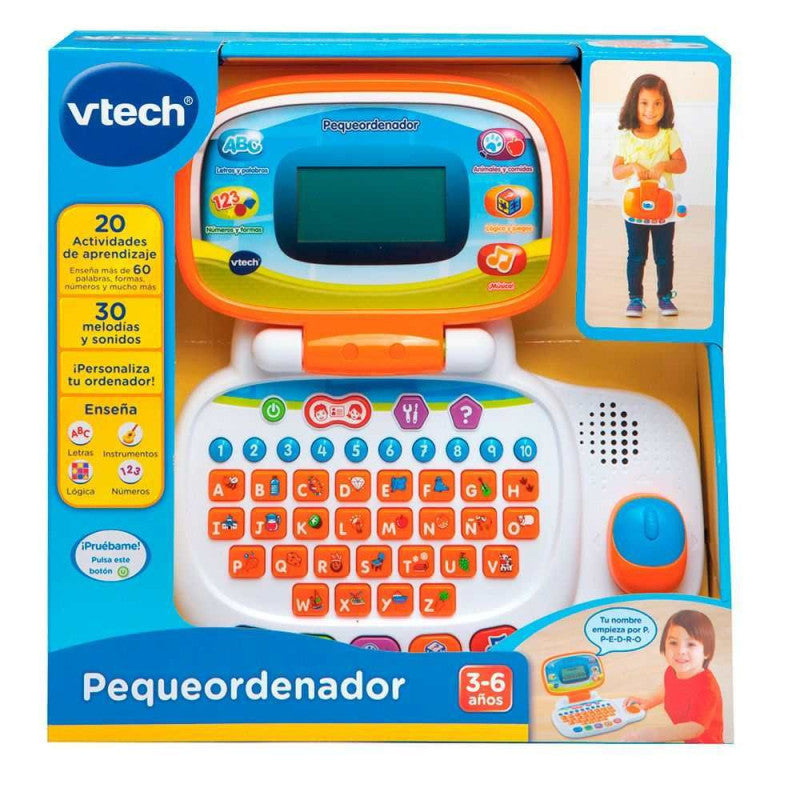 Pequeordenador Ordenador Infantil Naranja Vtech