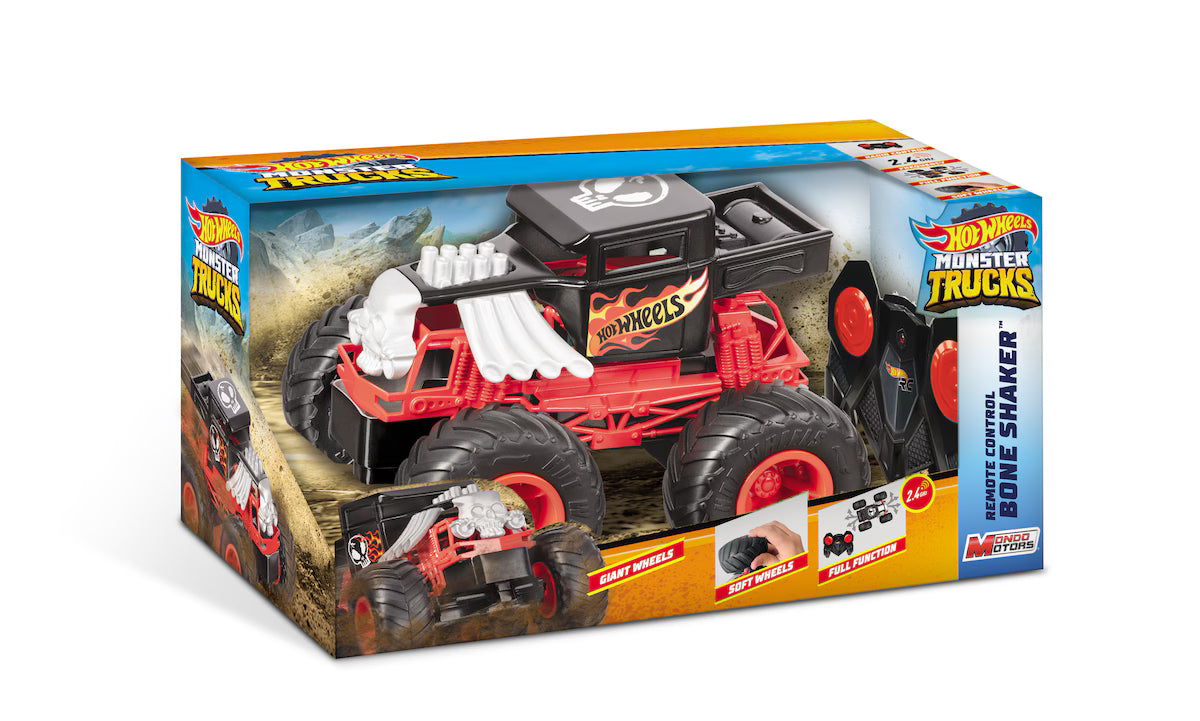 🚙🔥 Hot Wheels – Monster Trucks Bone Shaker RC 2.4 GHz