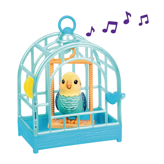 Peluche interactivo pájaros parlanchines Little Live Pets Moose modelos surtidos