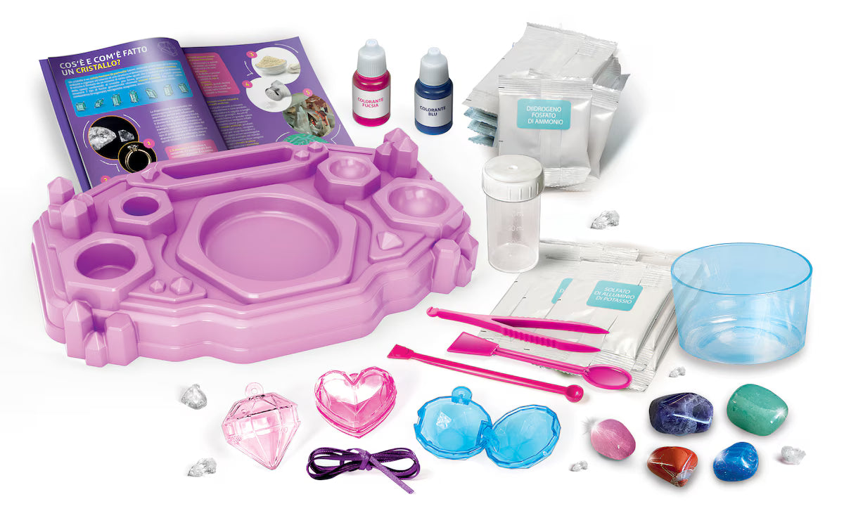 Laboratorio de Piedras Preciosas | Set Científico Infantil (8+ años)💎🔬 Clementoni