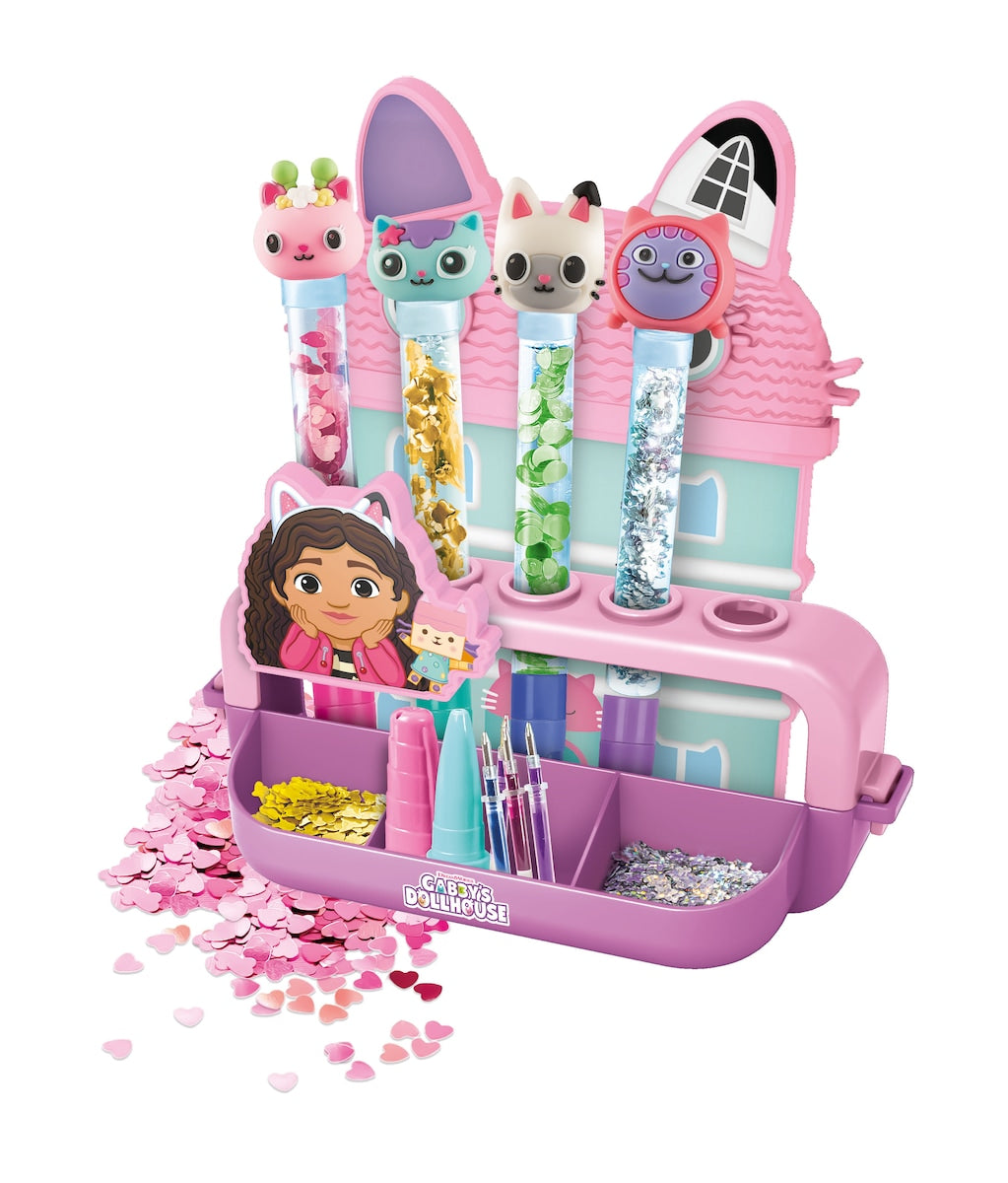 Crea Tus Bolígrafos Gabby’s Dollhouse – Clementoni (Pen Studio)🐱✨