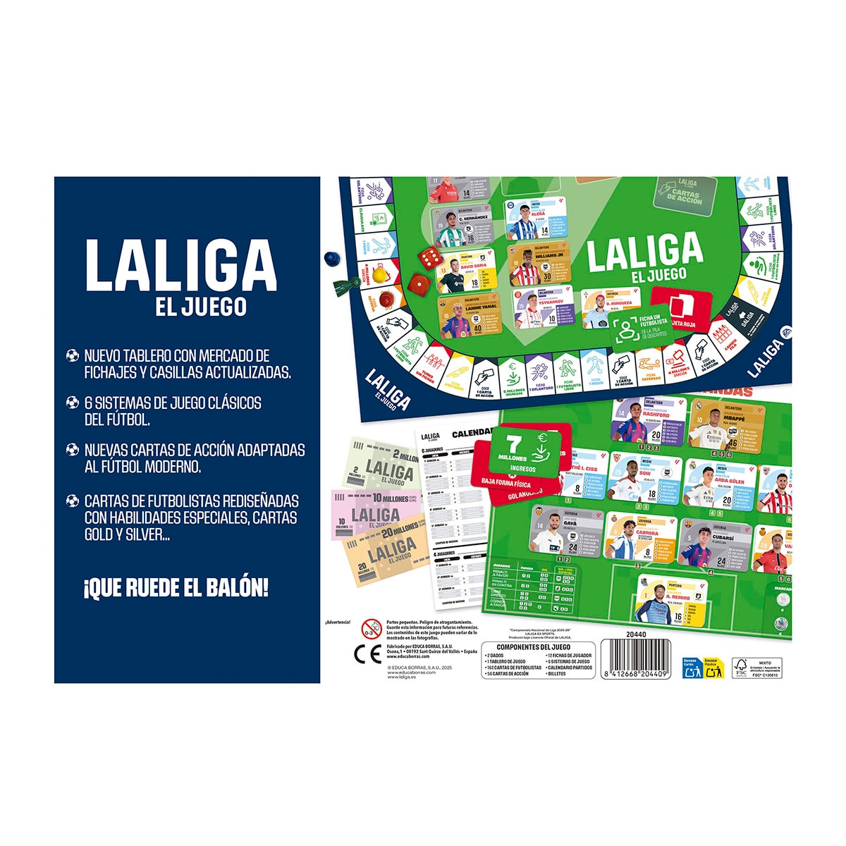 Juego de mesa La Liga 2025-2026