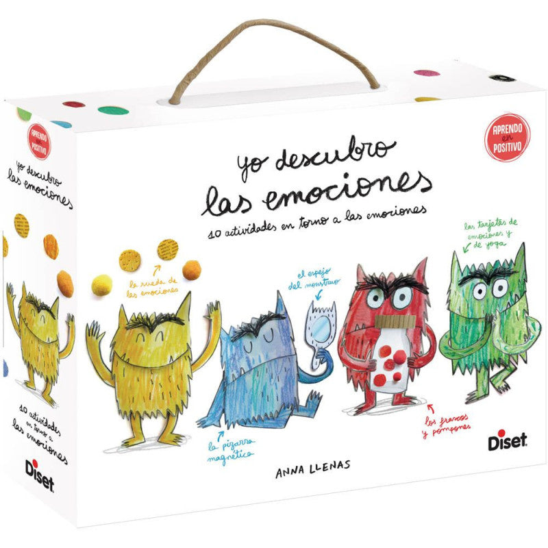 Yo Descubro las Emociones: El Monstruo Juego Educativo Diset
