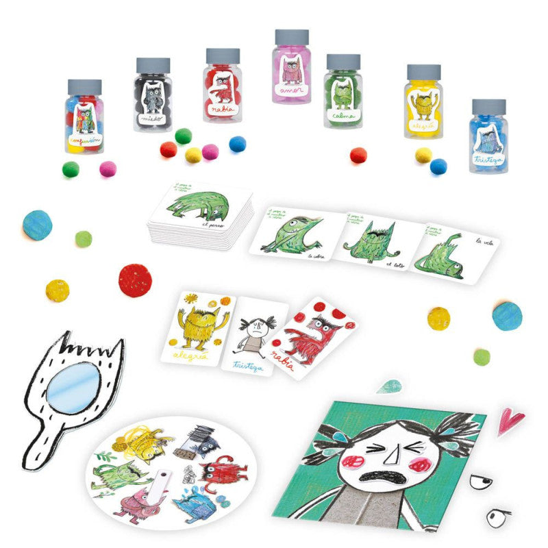 Yo Descubro las Emociones: El Monstruo Juego Educativo Diset