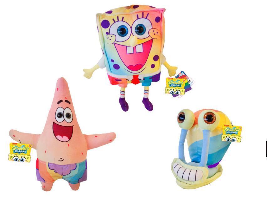 PELUCHE BOB ESPONJA Y AMIGOS 30 CM