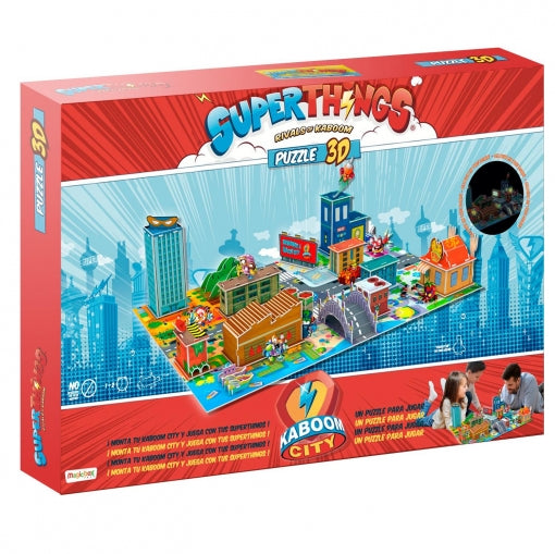 PUZZLE 3D SUPERZINGS CIUDAD