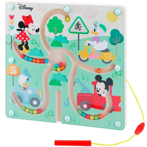 LABERINTO MAGNETICO MICKEY Y MINNIE MADERA